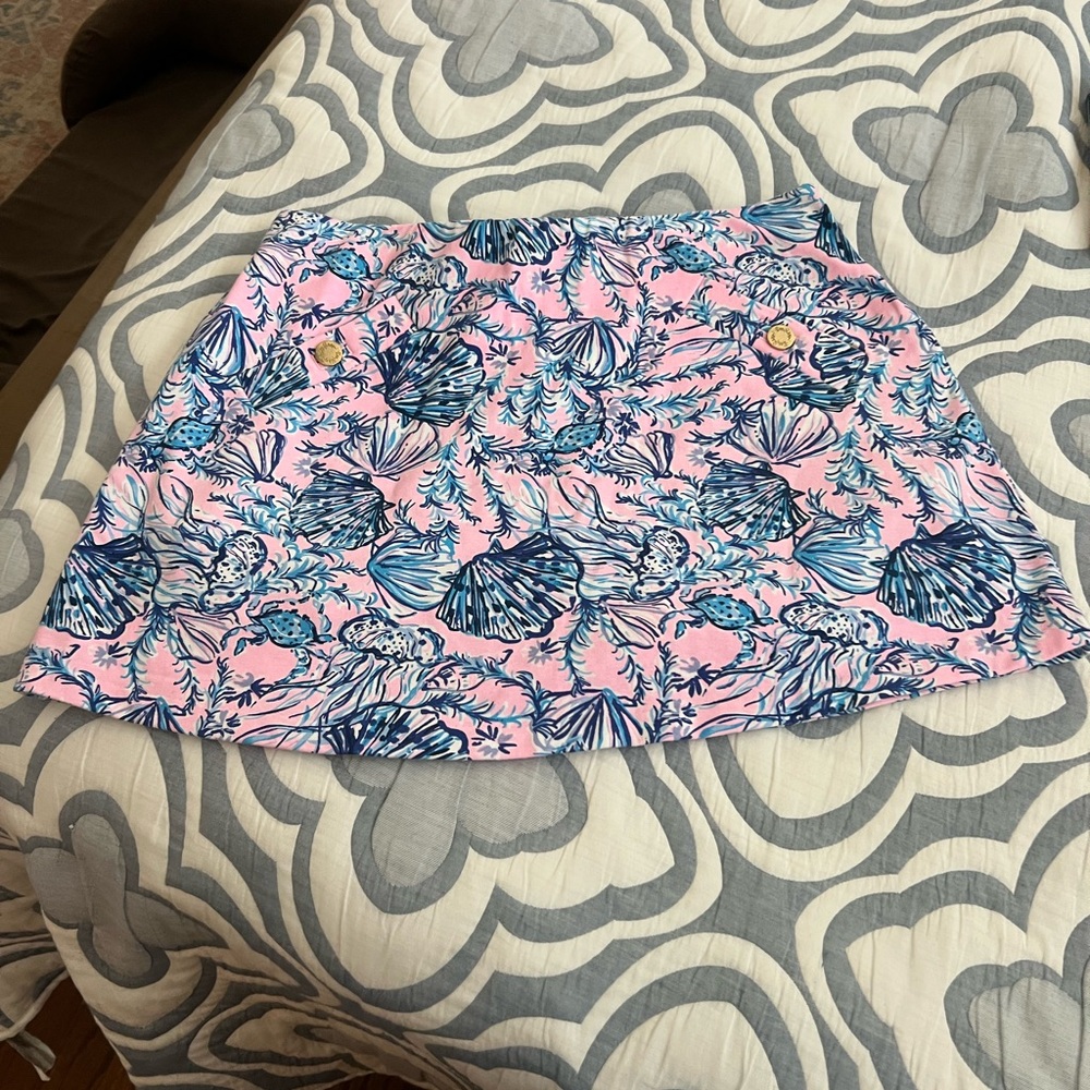 Lilly Pulitzer Madison Skort in Magnolia Lilac A Little Jelly